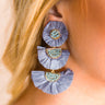 Paris Lights Earrings In Grey Image - 1