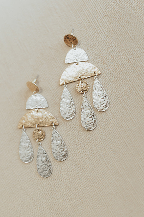 Perfect Chemistry Earrings In Rose Gold