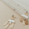 Perfect Chemistry Earrings In Gold Image - 1