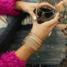 Champagne On Ice Bangle Set Image - 1