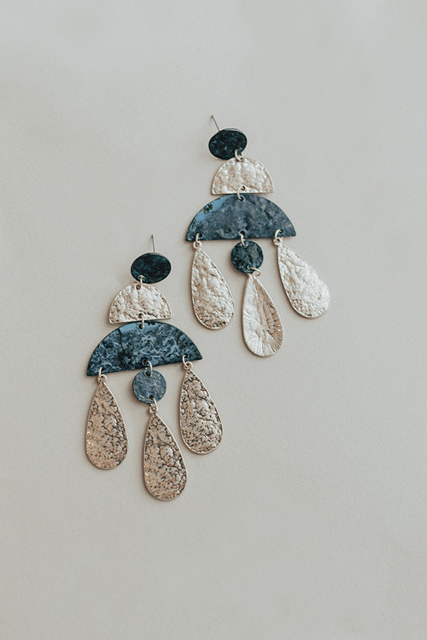 Perfect Chemistry Earrings In Teal