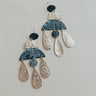 Perfect Chemistry Earrings In Teal Image - 1