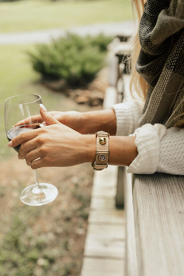 Oh Snap! Bracelet in Iced Latte