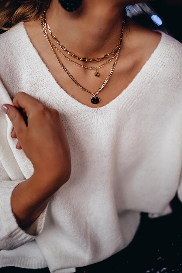 Divine Moment Layered Necklace Set