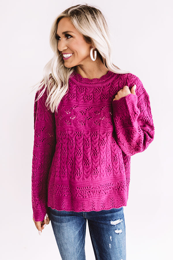 Boston Babe Knit Sweater Image - 2