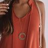 Burst Your Bubble Necklace in Turquoise Image - 1