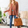 Mules In Manhattan Shift Top In Cinnamon Image - 1
