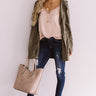 Breckenridge Bound Lightweight Parka in Martini Olive Image - 1