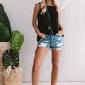 Bright and Breezy Shift Tank in Black Image - 1