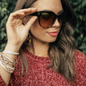 Eyes On The Prize Sunnies In Ombre Tortoiseshell Image - 1
