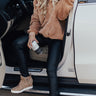 The Beckett High Waist Faux Leather Legging Image - 1