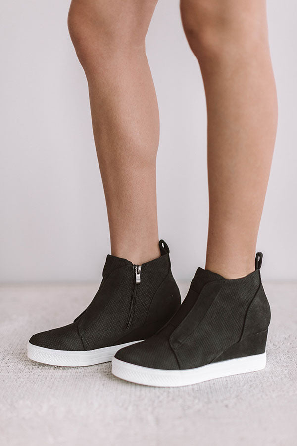 The Karlie Perforated Bootie In Black Image - 3