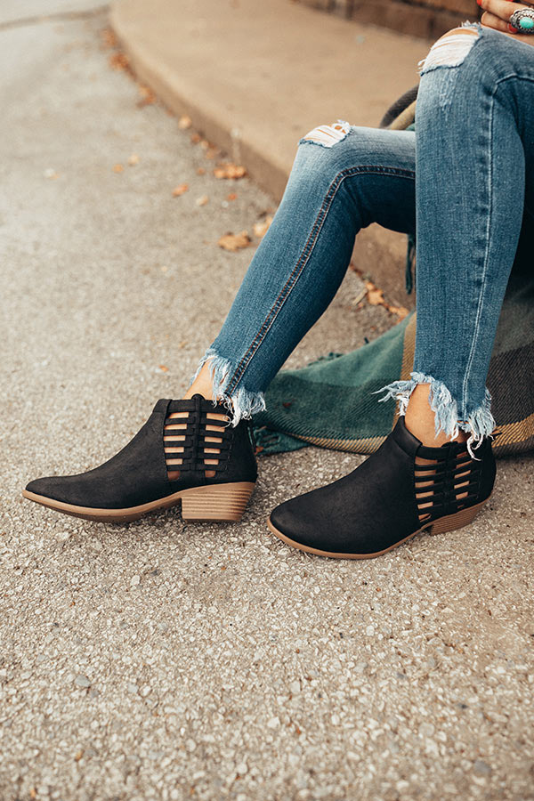 The Maren Bootie in Black Image - 1