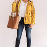 Meet Me By The Bay Lightweight Jacket in Marigold Image - 1