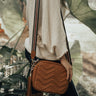 The Briar Crossbody Bag In Camel Image - 1