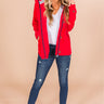Meet Me By The Bay Lightweight Jacket in Red Image - 1