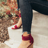 All The Goals Heel in Merlot Image - 1