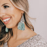 Curtain Call Tassel Earrings in Seaglass Image - 1