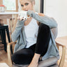 Hot Cocoa & Cuddles Velour Pants In Black Image - 1