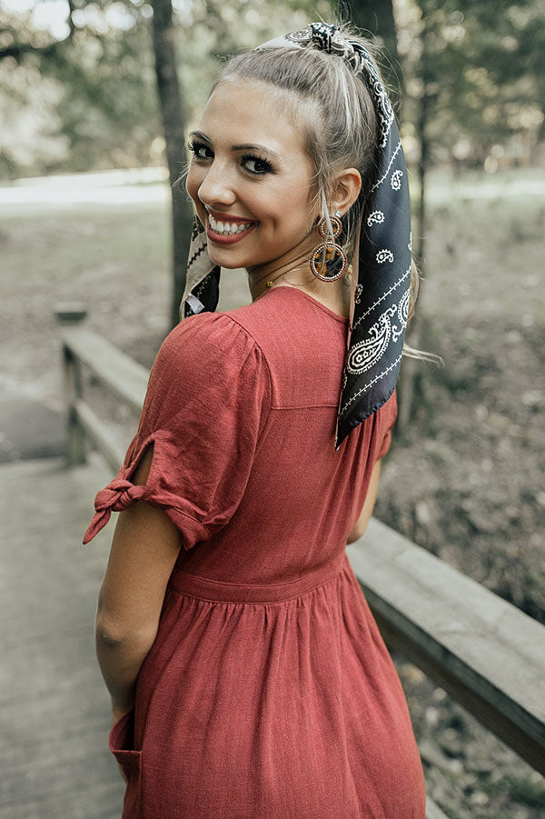 Charlotte Charm Paisley Scarf