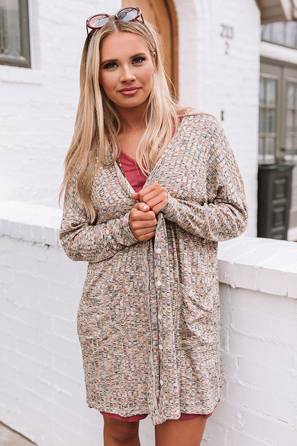 Fireside Sippin' Knit Cardigan