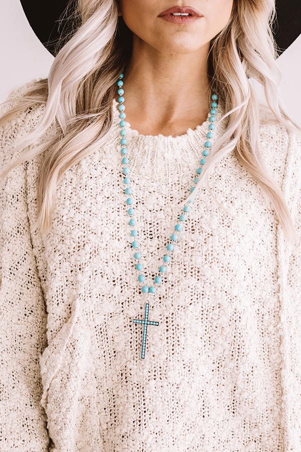 Sunday Vibes Turquoise Necklace