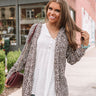 Pumpkin Spice Cuddles Cardigan in Chestnut Image - 1