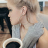 VIP Moment Hoop Earrings Image - 1