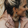 Prosecco On My Mind Earrings In Iced Mocha Image - 1