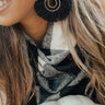 Stargazing Earrings In Black Image - 1