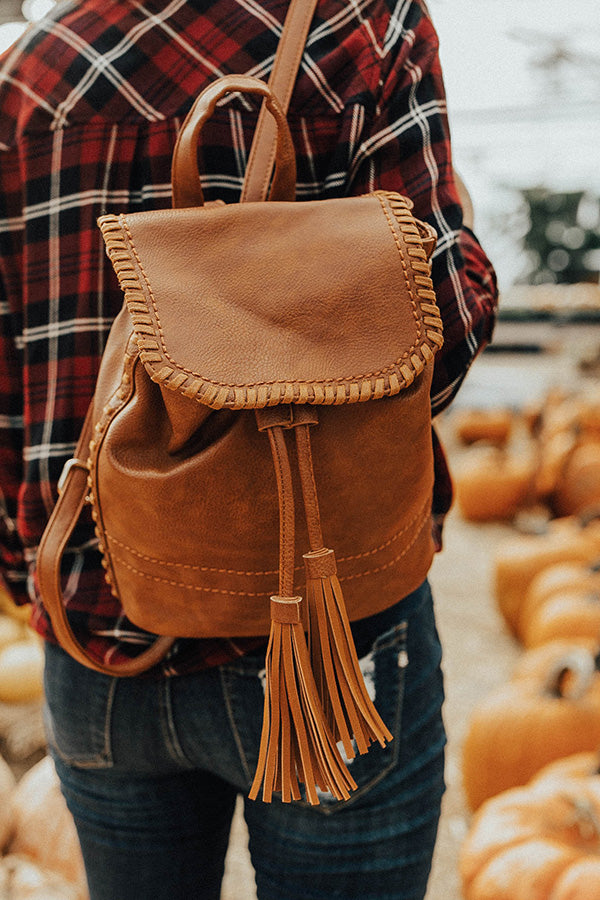 Milan Magic Faux Leather Backpack