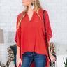 Cayman Islands Getaway Tunic In Tangerine Image - 1