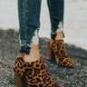 The Wren Leopard Bootie Image - 1