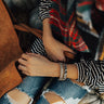 Glam Goals Magnetic Bracelet In Grey Image - 1