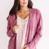 Mulled Wine Divine Cardigan in Sangria Image - 1