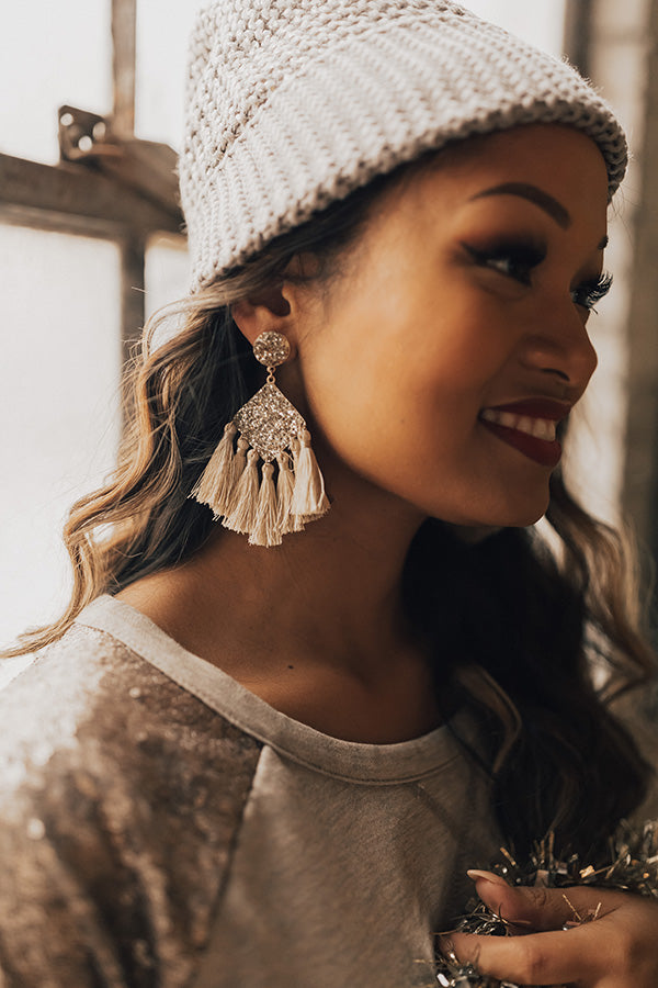 Frequent Flyer Earrings In Gold