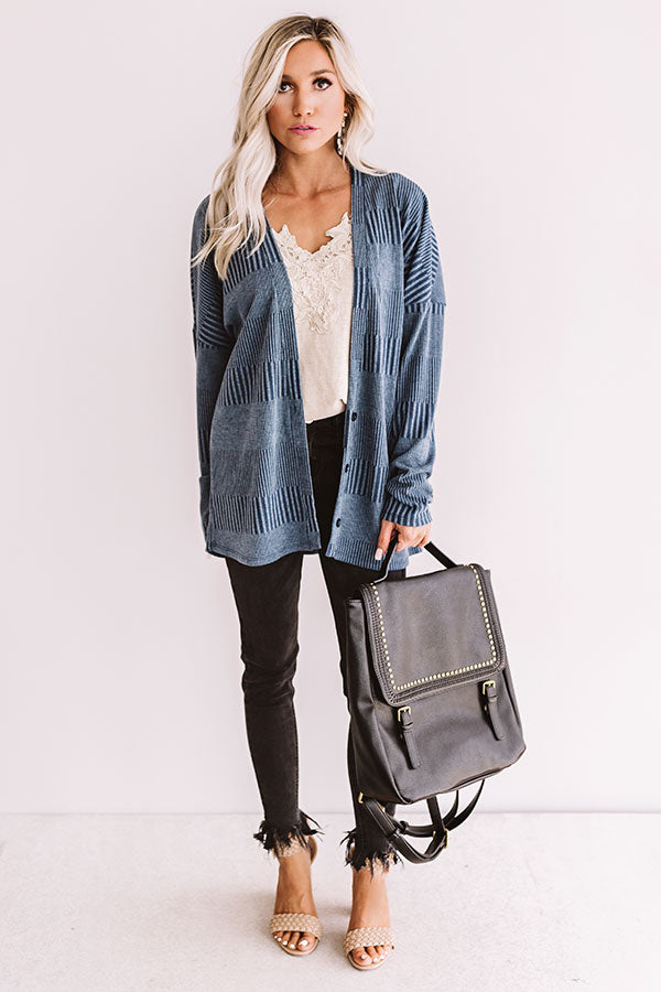 Mulled Wine Divine Cardigan in Riverside Image - 4