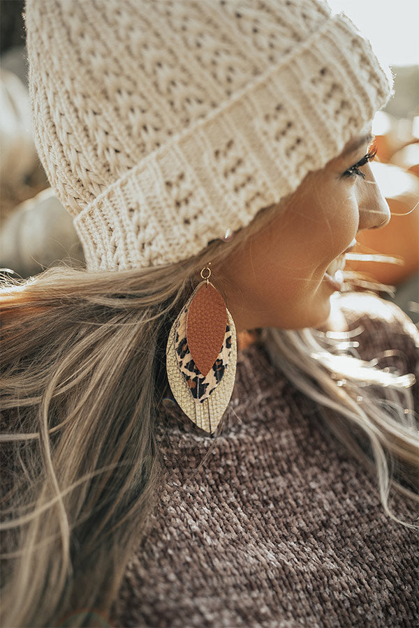 Sipping In Sonoma Earrings In Gold