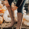 The Violet Faux Suede Boot Image - 1