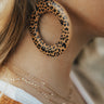 Influencer Life Leopard Earrings Image - 1