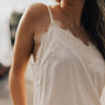 Everlasting Love Lace Tank In Cream Image - 1