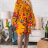 Endlessly Lovely Babydoll Dress In Mustard Image - 1