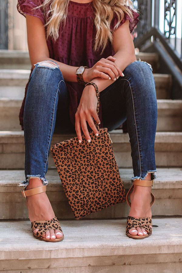 Fashion Week Find Leopard Clutch