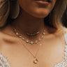 Midnight Sparkle Layered Necklace Image - 1