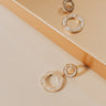 Backstage Pass Earrings In Cream Image - 1