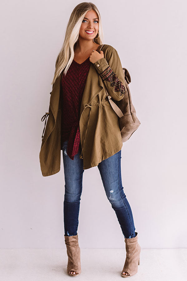 Nantucket Nights Embroidered Jacket