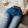 Belle of The Fall Leopard Belt Image - 1