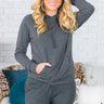 Go Go Gorgeous Hoodie In Dark Grey Image - 1