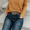 Soho Spotlight Belt in Brown Image - 1
