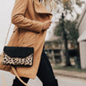Vegas Vibes Leopard Clutch in Beige Image - 1